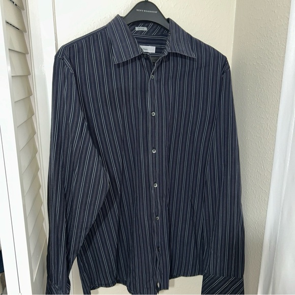 Calvin Klein Other - Calvin Klein Black Casual Button Down‎ Shirt with Classic Design